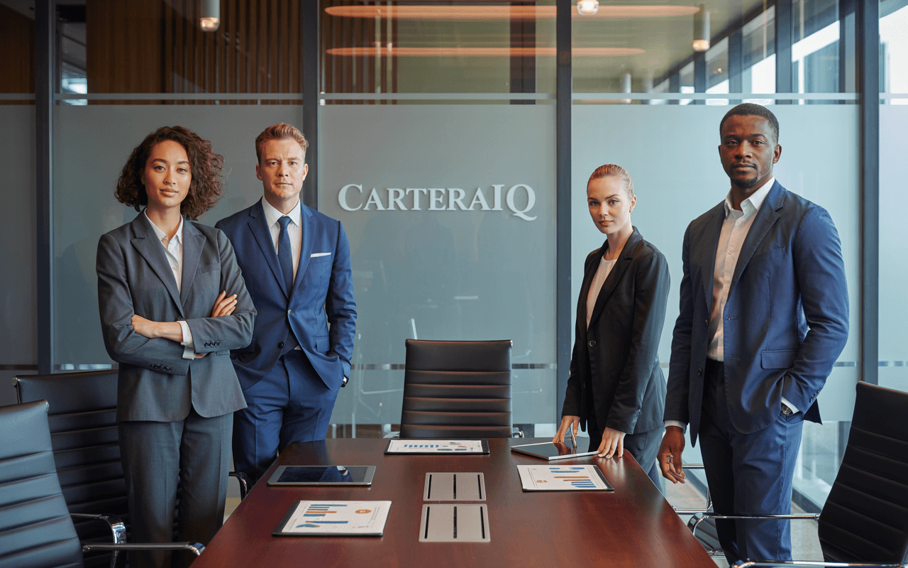 Equipo de consultores financieros CarterAIQ